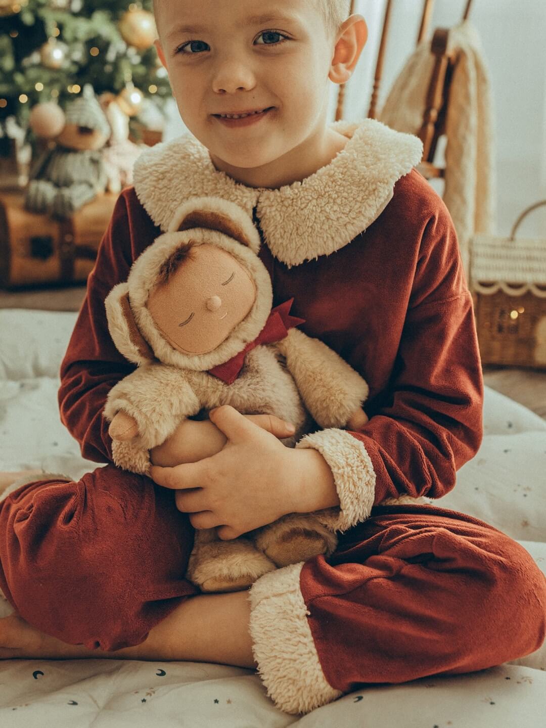 Olli Ella Cozy Dinkum Doll, Olli Ella Cozy Dinkum nukk, teddy crumble