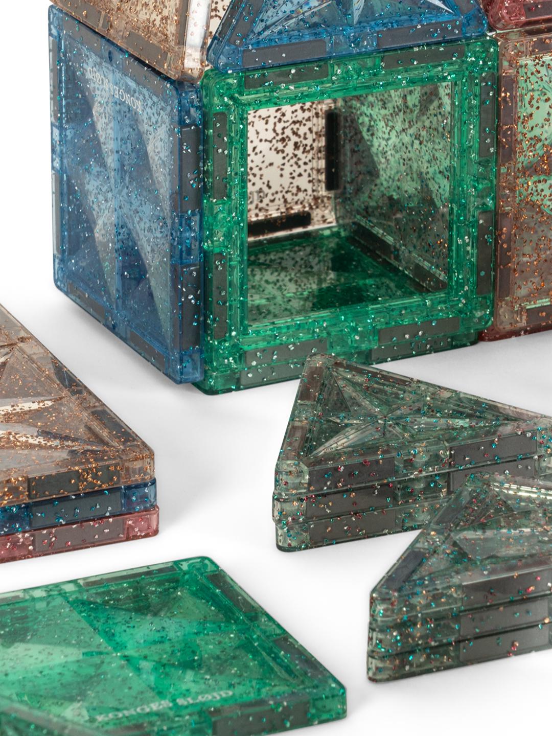 Konges Slojd piece by piece magnetic build tiles, Konges Slojd magnetklotsid
