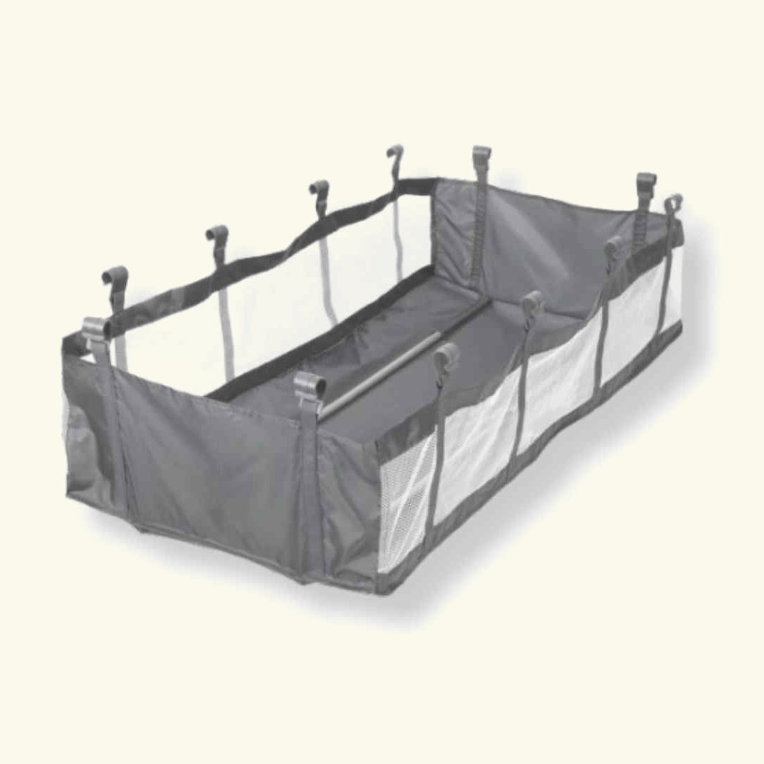 Quax travel cot bottom riser, Quax reisivoodi põhjakõrgendus, Black must
