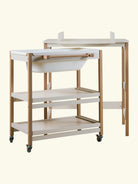 Quax changing table with bath Smart Clay Natural, Quax mähkimislaud vanniga, mähkimiskummut vanniga Smart, all-groups