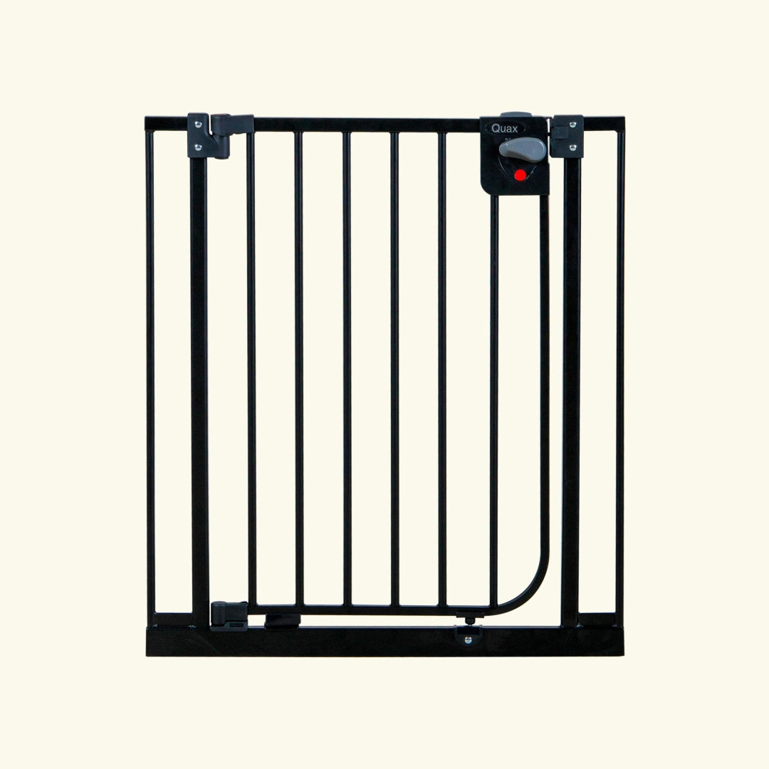 Quax self-locking door gate, Quax isesulguv turvavärav, black
