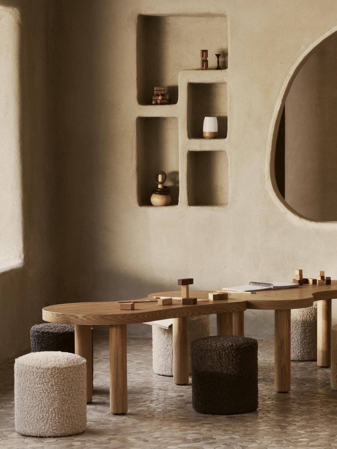 Quax modular kids tables and kids poufs, Quax moodullaud lastele ja tumba, all-groups