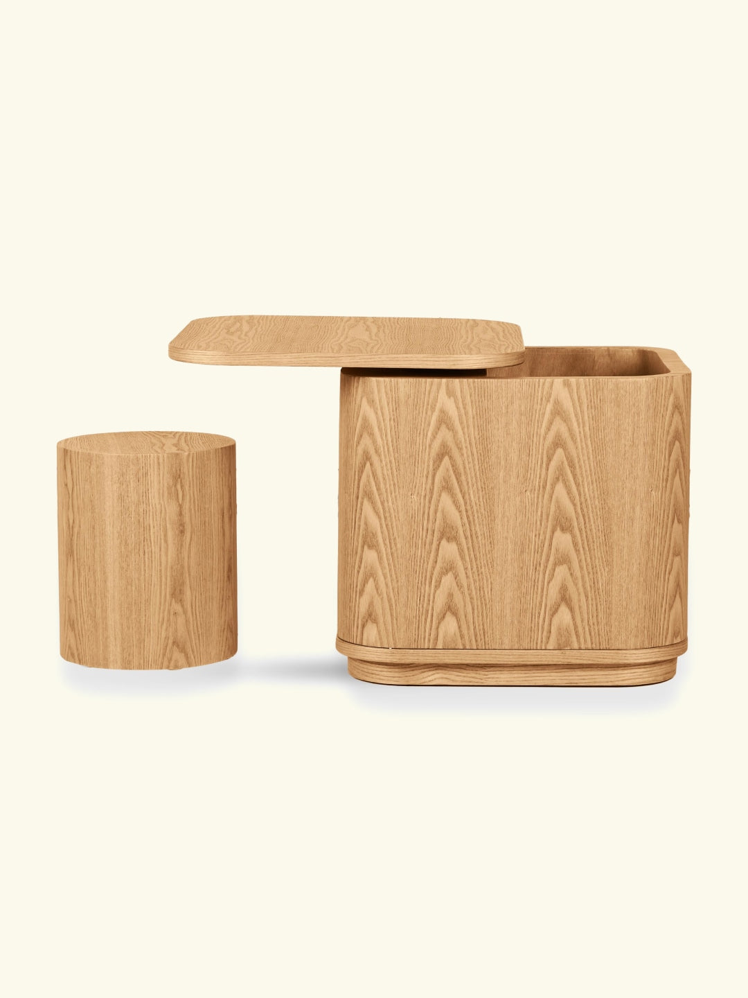 Quax Yume kids storage table and stool, Quax Yume laste hoiustamislauake koos taburetiga, panipaigaga laud, tool, pink, all-groups
