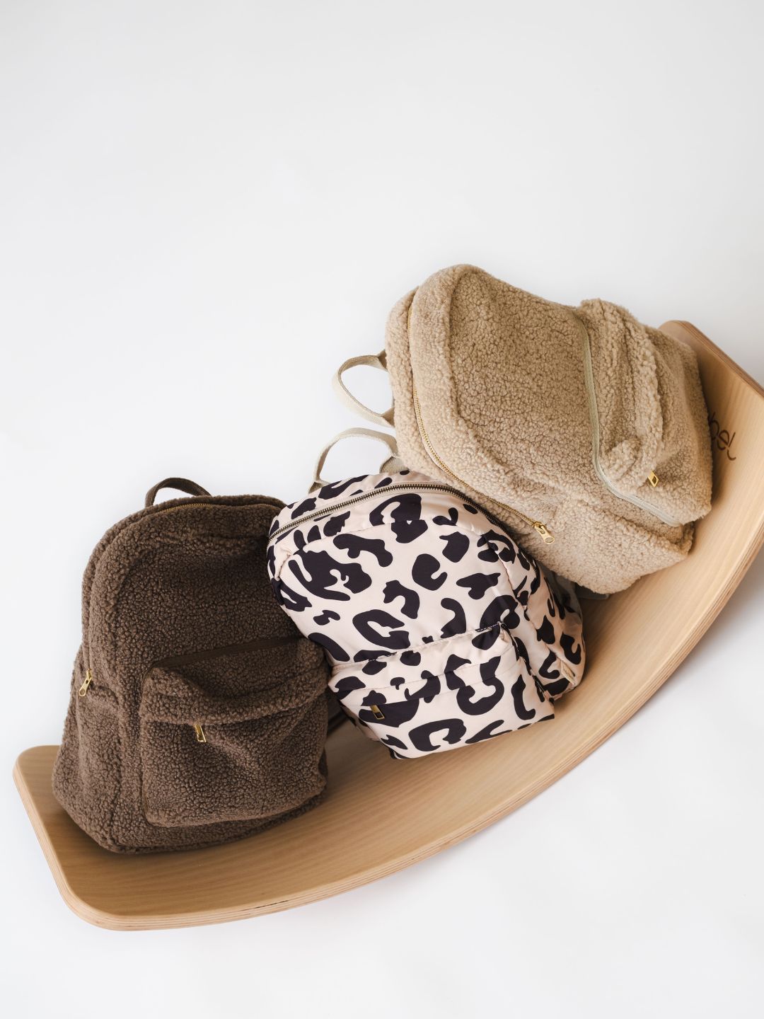 Studio Noos personalized midi backpack with front pocket Ecru, Studio Noos nimeline seljakott esitaskuga Ecru, all-groups