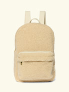 Studio Noos personalized midi backpack with front pocket Ecru, Studio Noos nimeline seljakott esitaskuga Ecru, all-groups