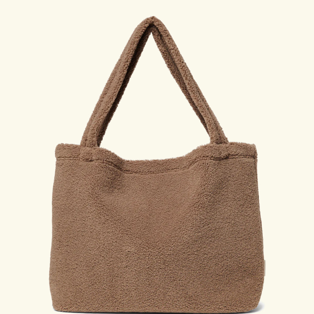 Studio Noos Teddy Mom-Bag, suur kott emale, mahukas kott, mähkmekott, vankrikott, brown