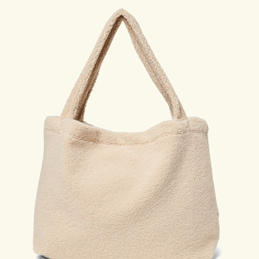 Studio Noos Teddy Mom-Bag, suur kott emale, mahukas kott, mähkmekott, vankrikott, Ecru