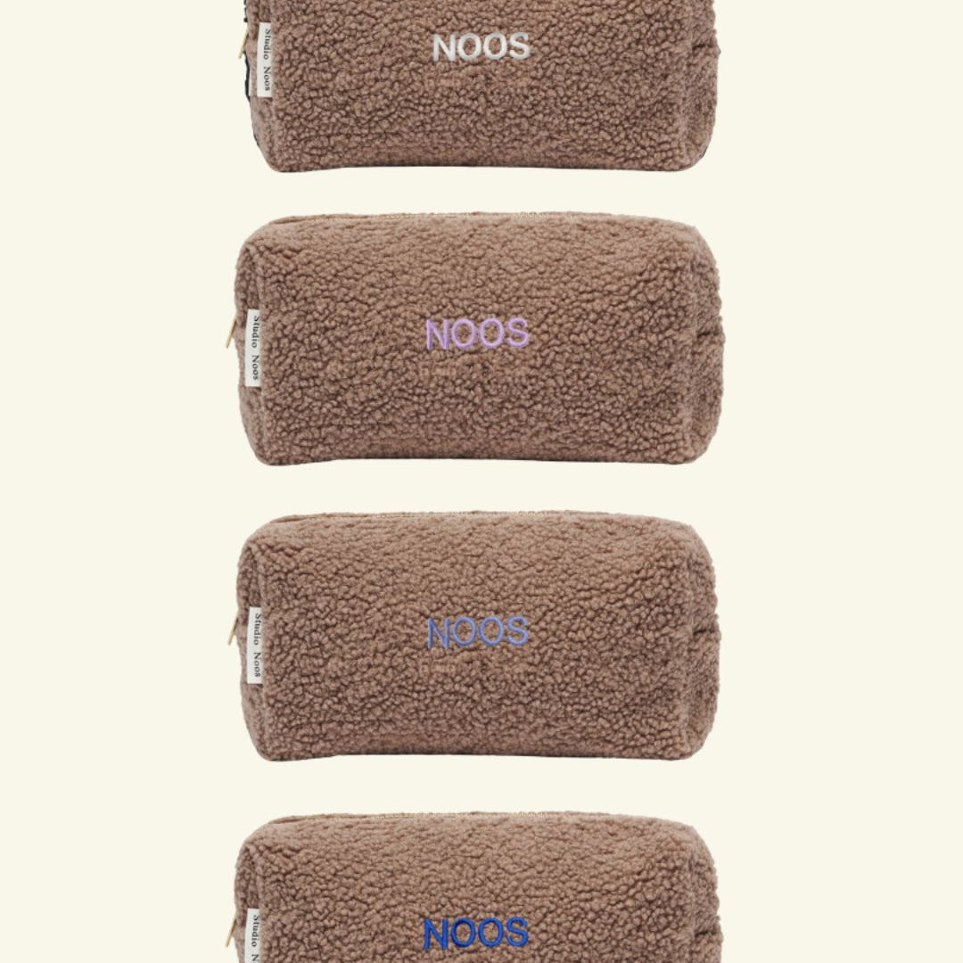 Studio Noos Personalized Pouch brown kosmeetikakott pruun personaliseeritud