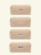 Studio Noos Personalized Pouch ecru embroidery, kosmeetikakott nimeline peronaliseeritud värvis Ecru tikandid