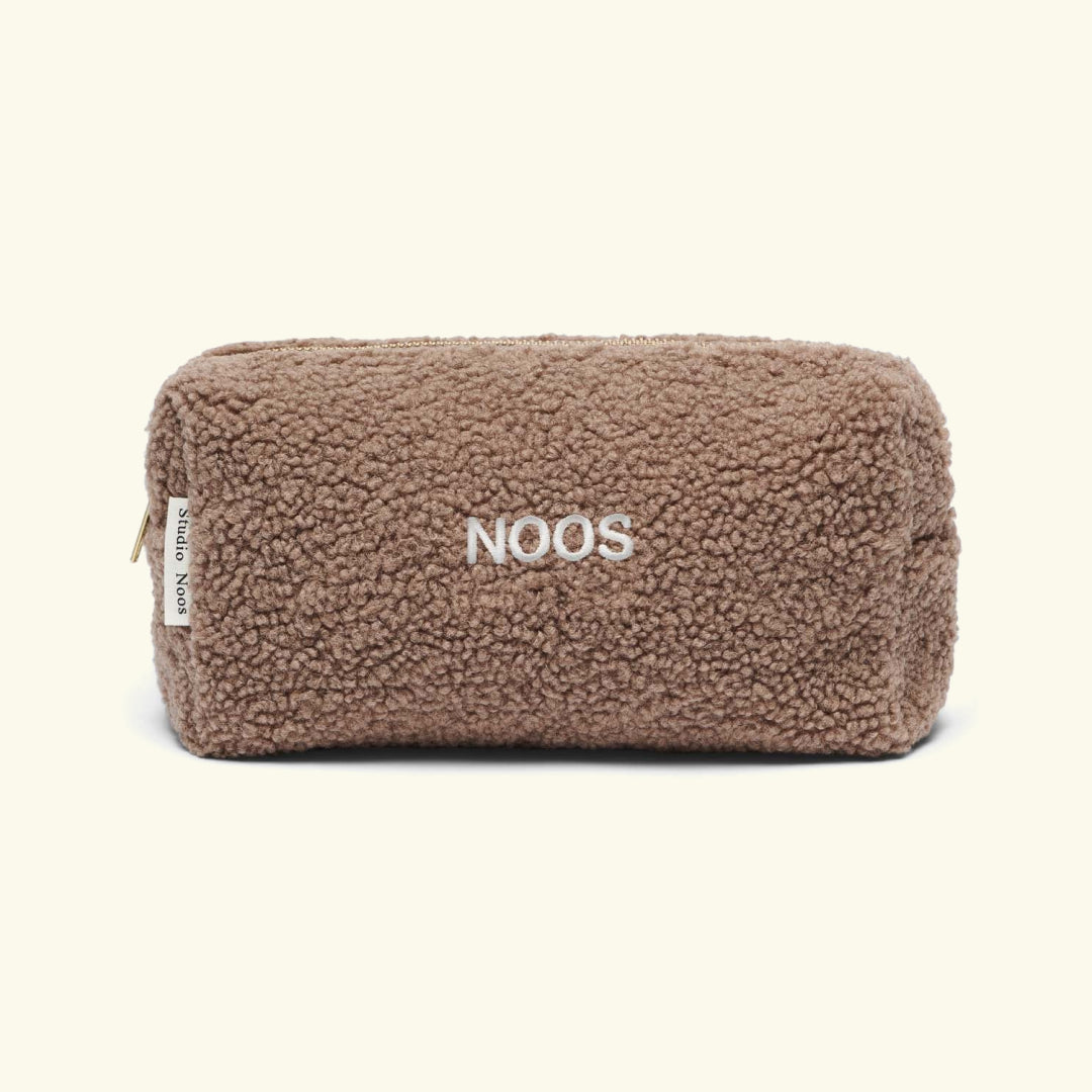 Studio Noos Personalized Pouch brown kosmeetikakott pruun personaliseeritud