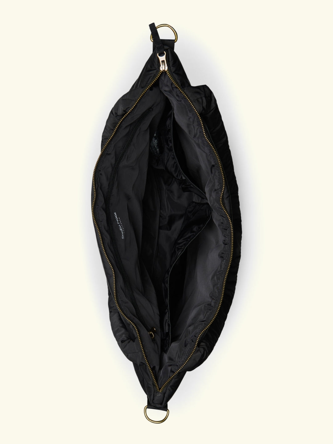 Studio Noos puffy diaper bag black, Studio Noos puffy mähkmekott must