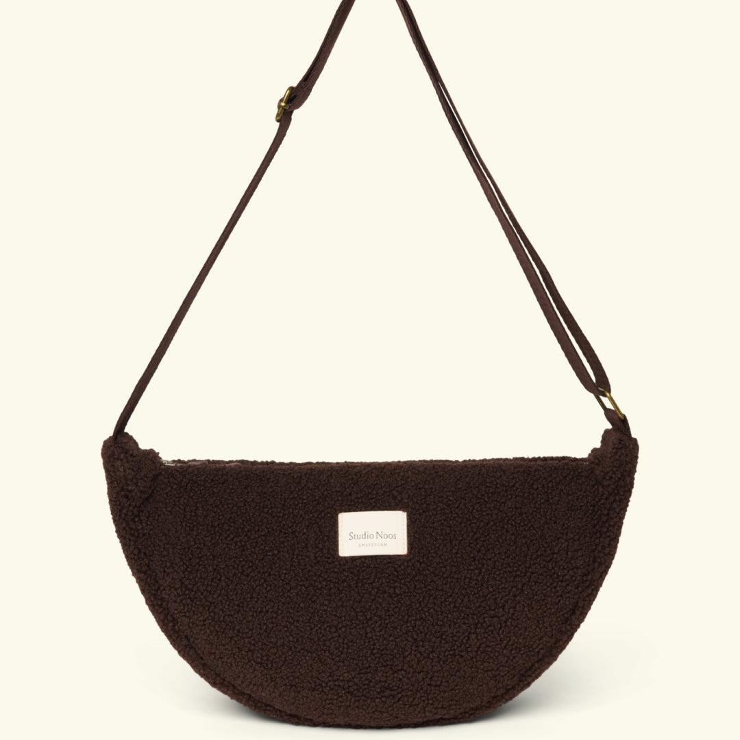 Studio Noos Fanny Pack, Studio Noos õlakott, vöökott, kõhukott, Chocolate