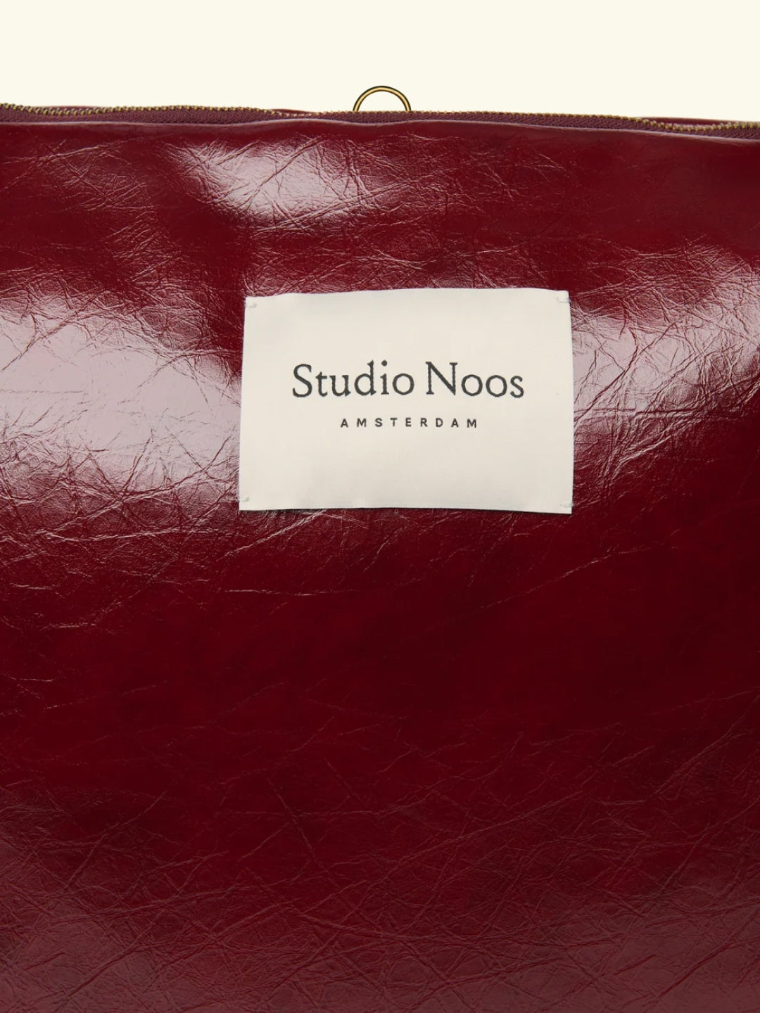 Studio Noos vegan leather diaper bag, Studio Noos vegannahast mähkmekott, Burgundy, all-groups