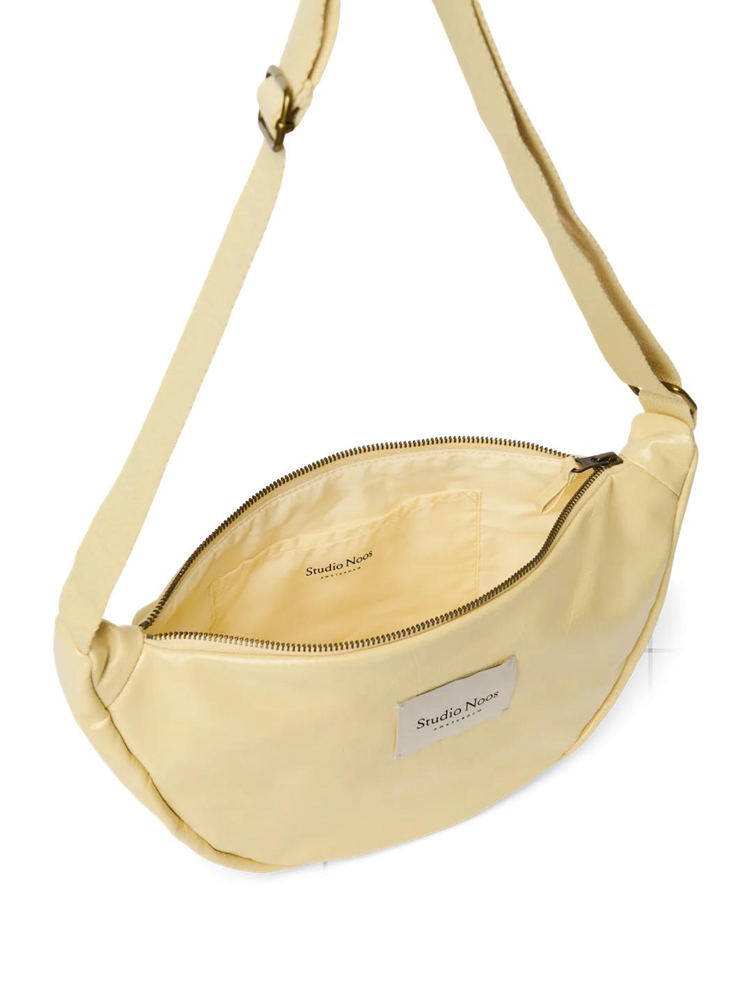 Studio Noos vegan leather fanny pack adult, Studio Noos vegannahast fanny pack, vöökott, õlakott, Butter yellow, kollane, all-groups