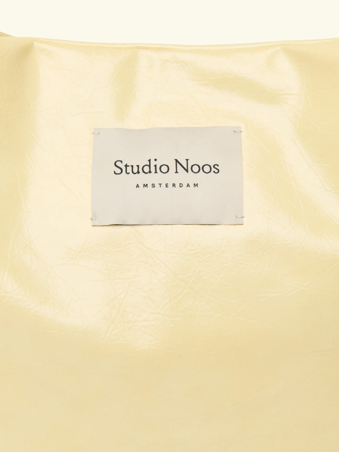 Studio Noos vegan leather mom bag, Studio Noos vegannahast mom bag, suur kott emale, butter yellow, all-groups