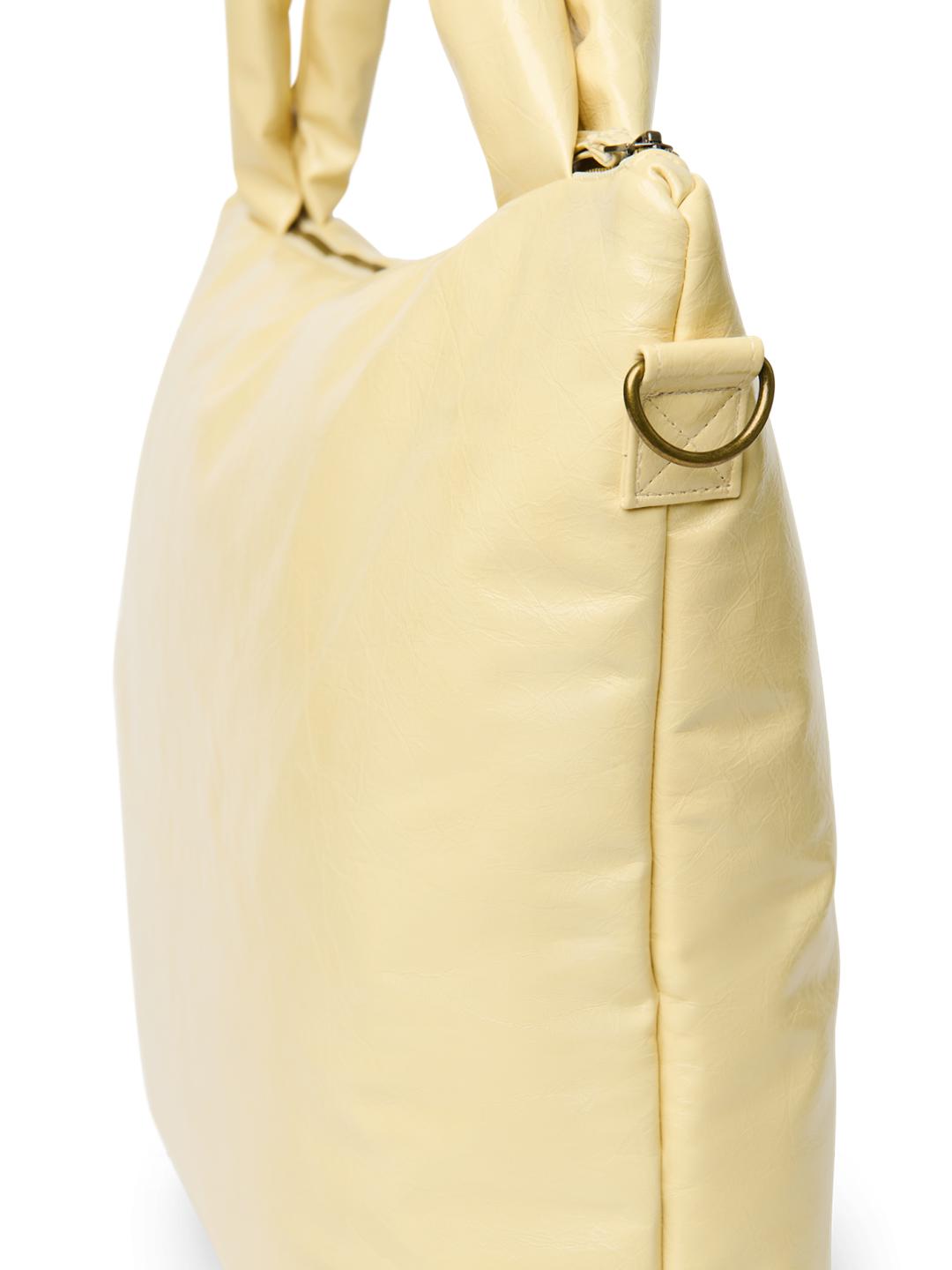 Studio Noos vegan leather stroller bag, Studio Noos vegannahast mähkmekott, vankrikott, Butter yellow, all-groups