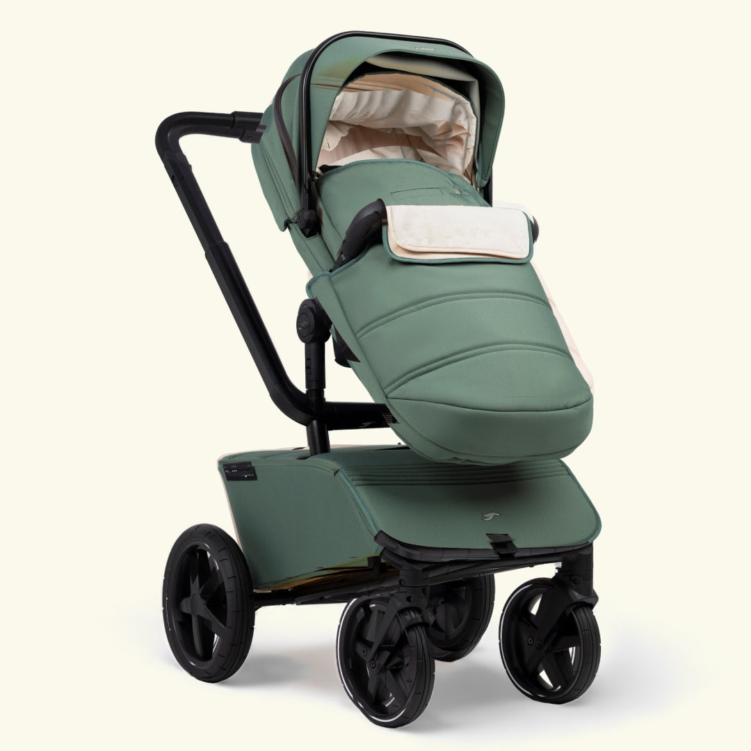 The Jiffle wagon footmuff, pine, The Jiffle wagon soojakott pine