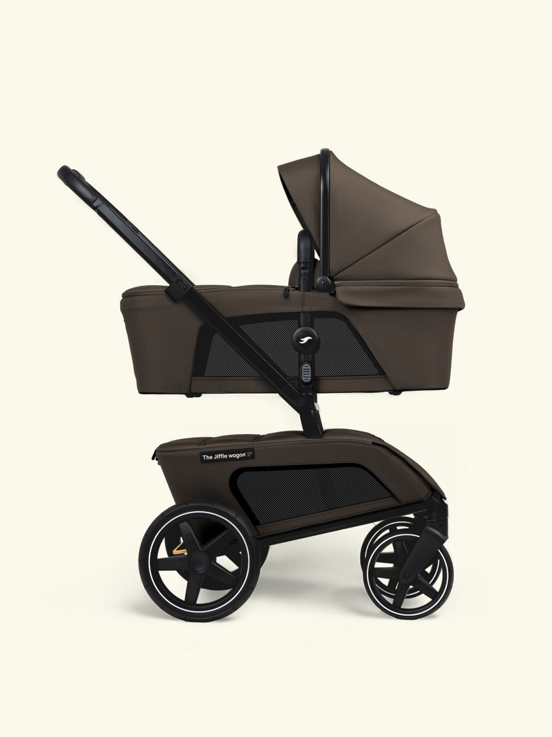 The Jiffle wagon 2+ Stroller Set Oak