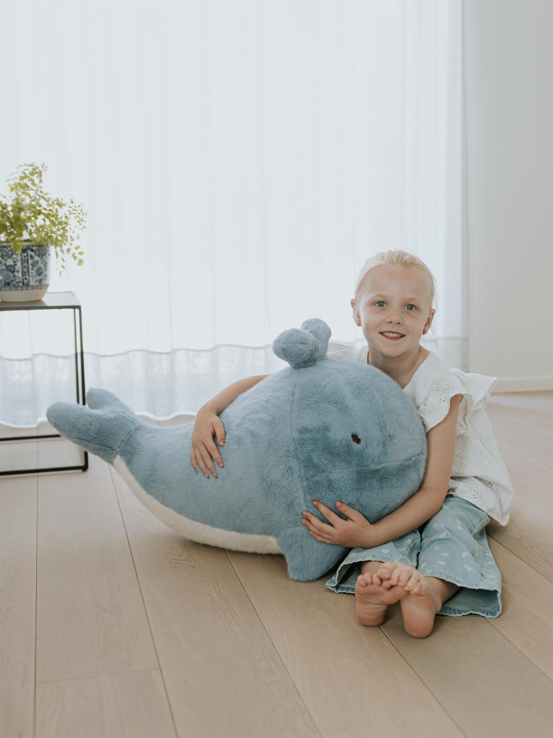 Wild& Soft soft rocker Whale, Wild&Soft pehme kiikloom vaal