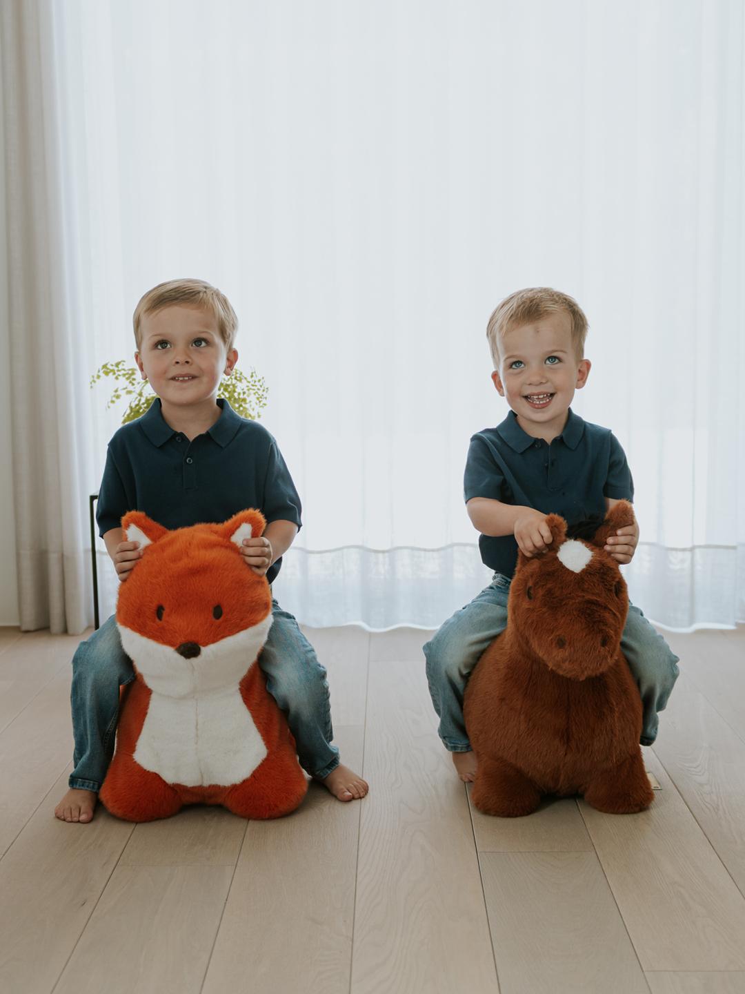 Wild&Soft Soft Bouncies Fox and Horse, Wild&Soft pehme hüppeloomad rebane ja hobune