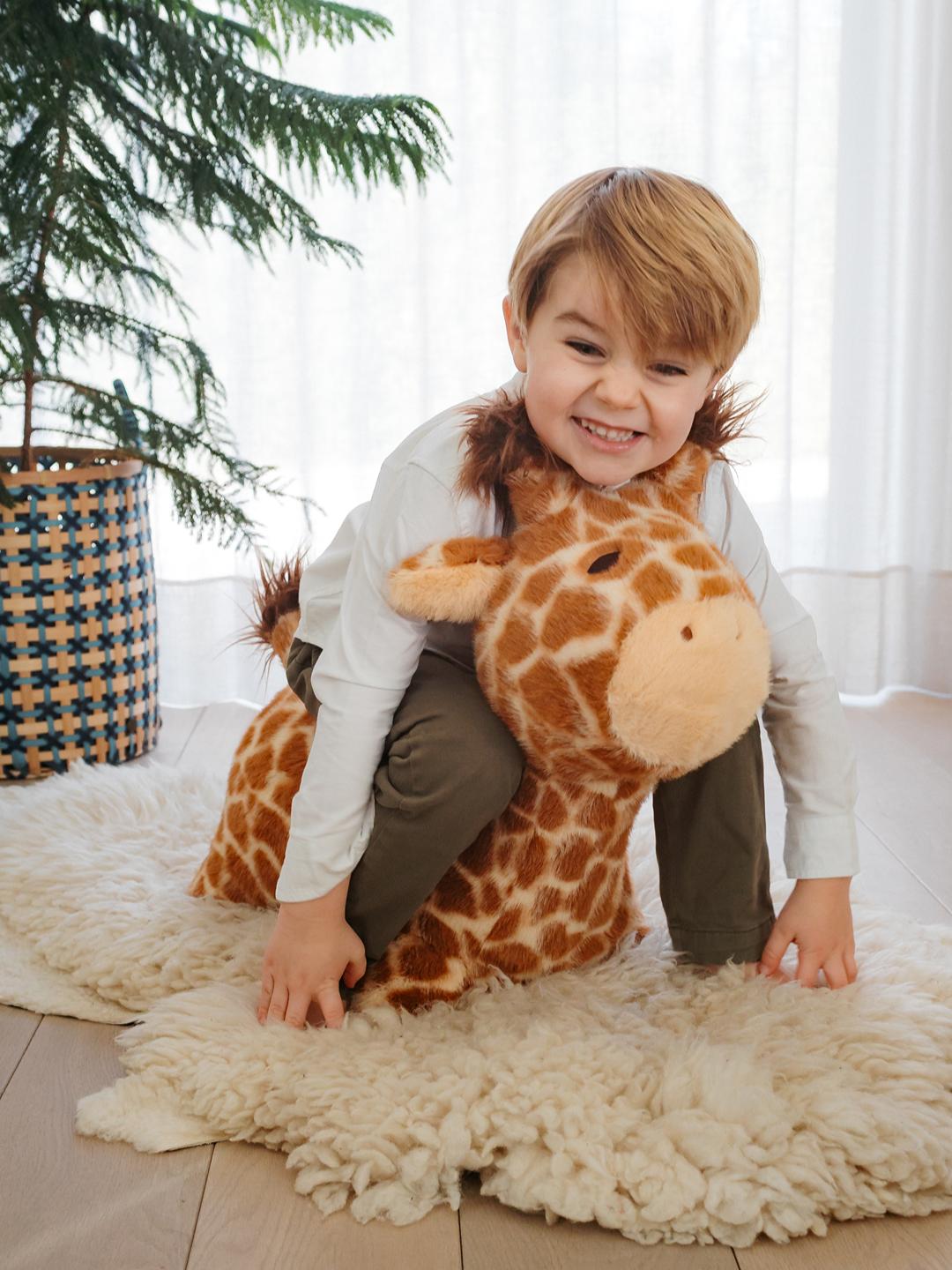 Wild&Soft bouncy Giraffe, Wild&Soft pehme hüppeloom kaelkirjak