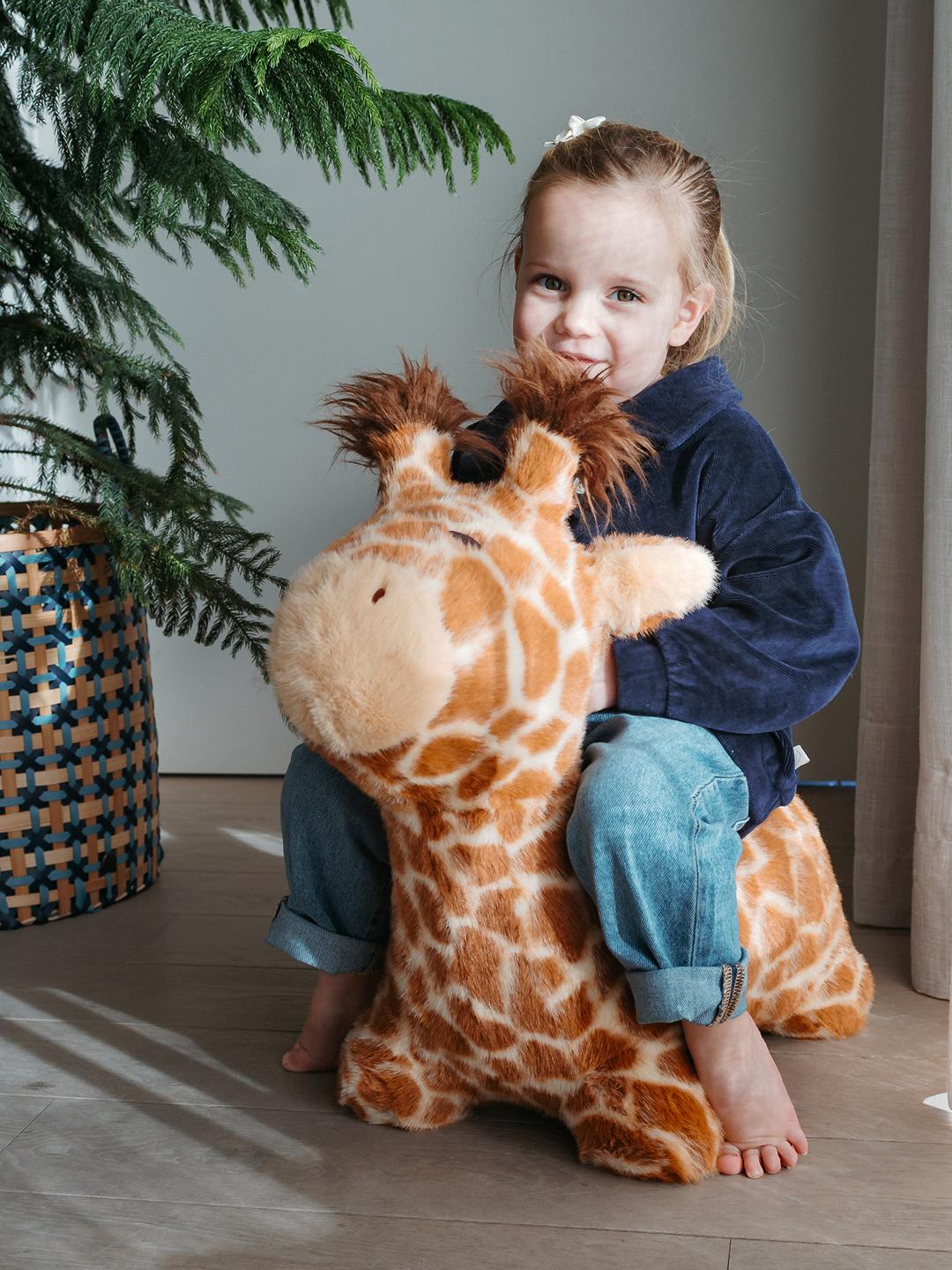 Wild&Soft bouncy Giraffe, Wild&Soft pehme hüppeloom kaelkirjak