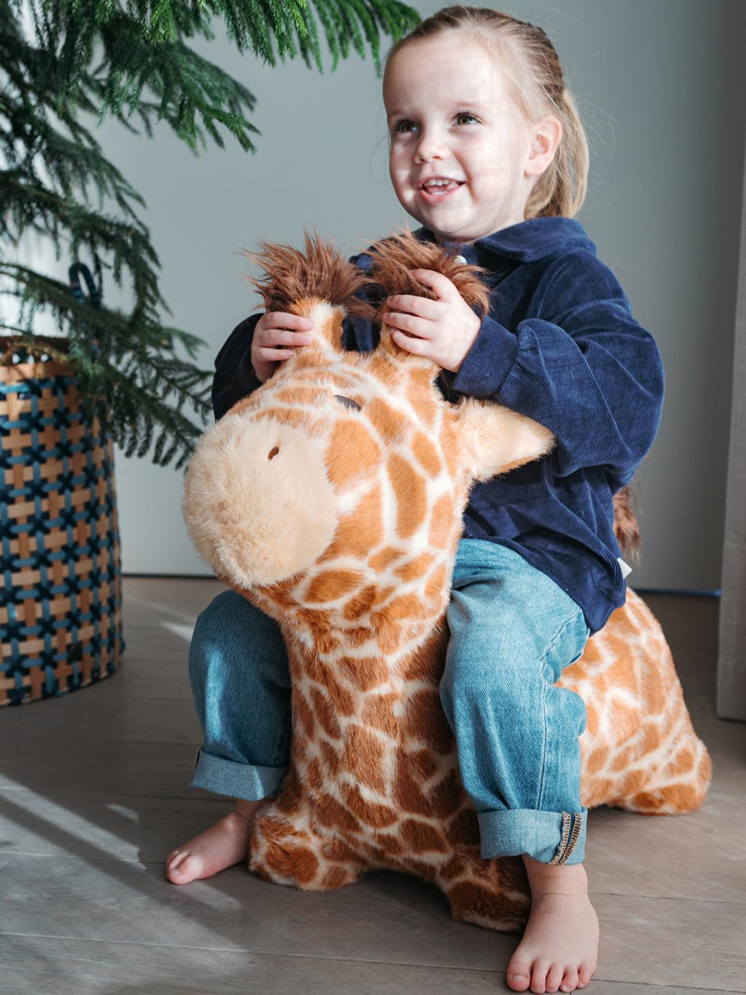 Wild&Soft bouncy Giraffe, Wild&Soft pehme hüppeloom kaelkirjak
