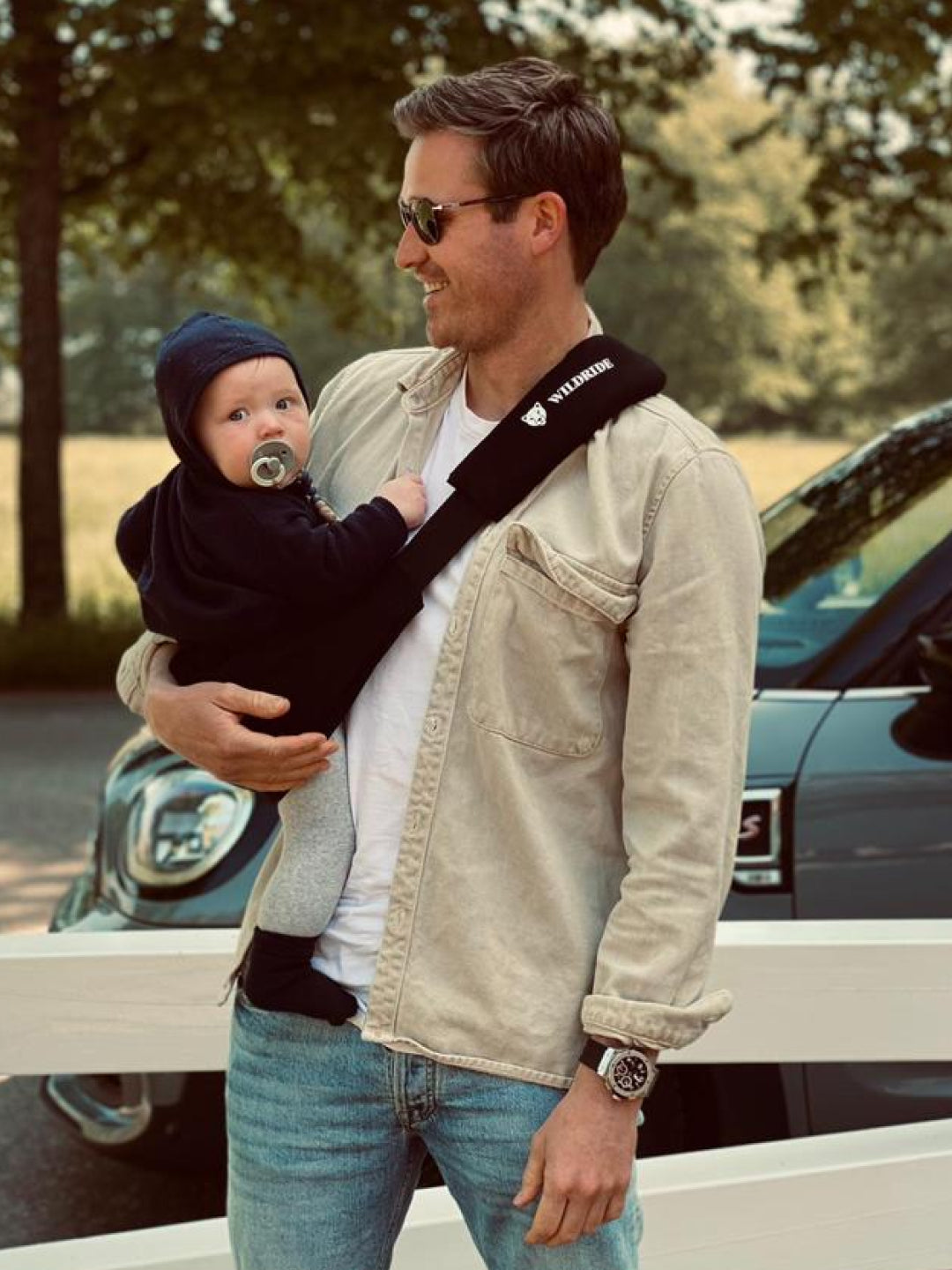 Wildride toddler carrier black, Wildride väikelapse kandekott must