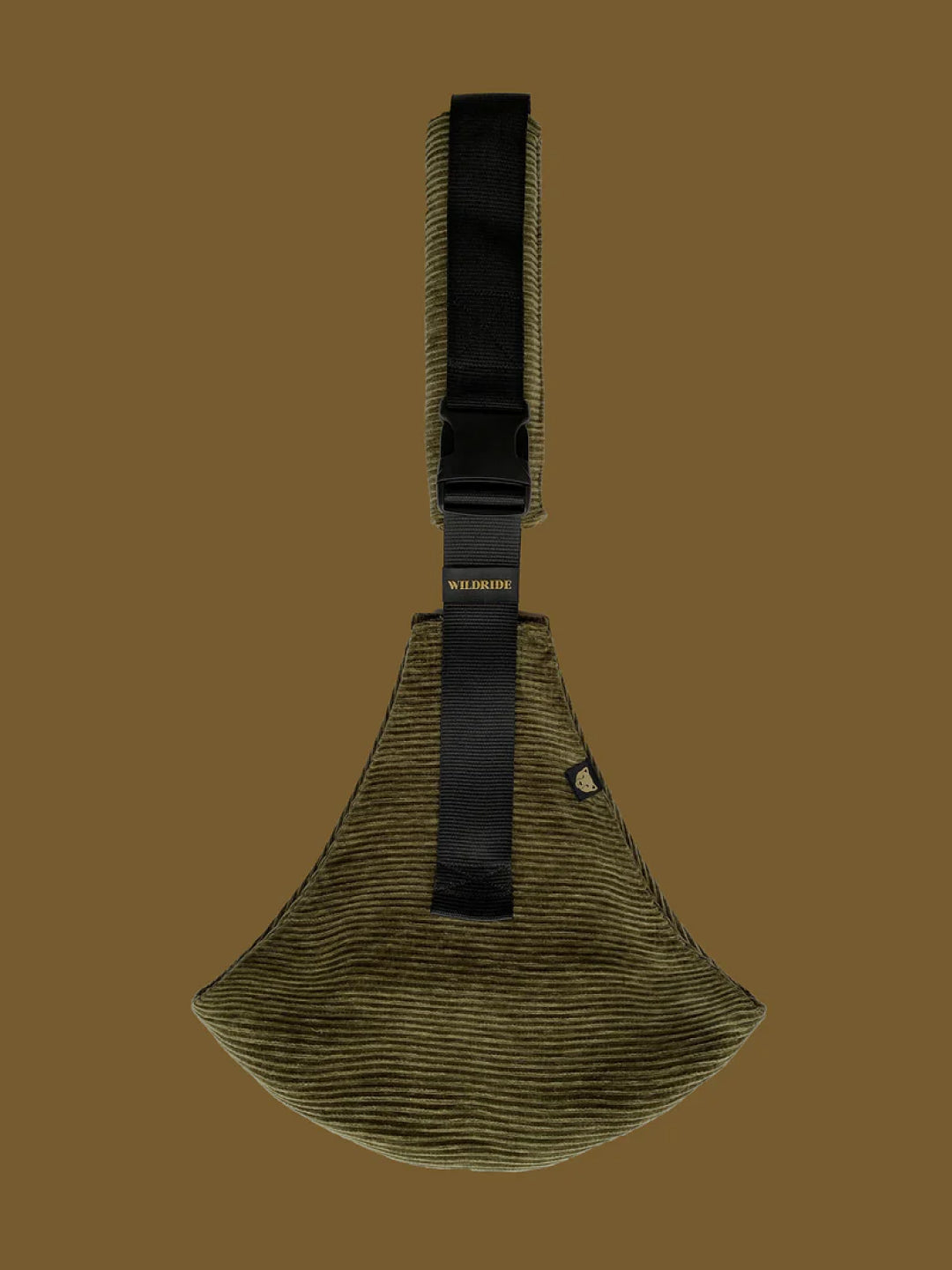 Wildride toddler carrier coudroy olive green, Wildride väikelapse kandekott olive green