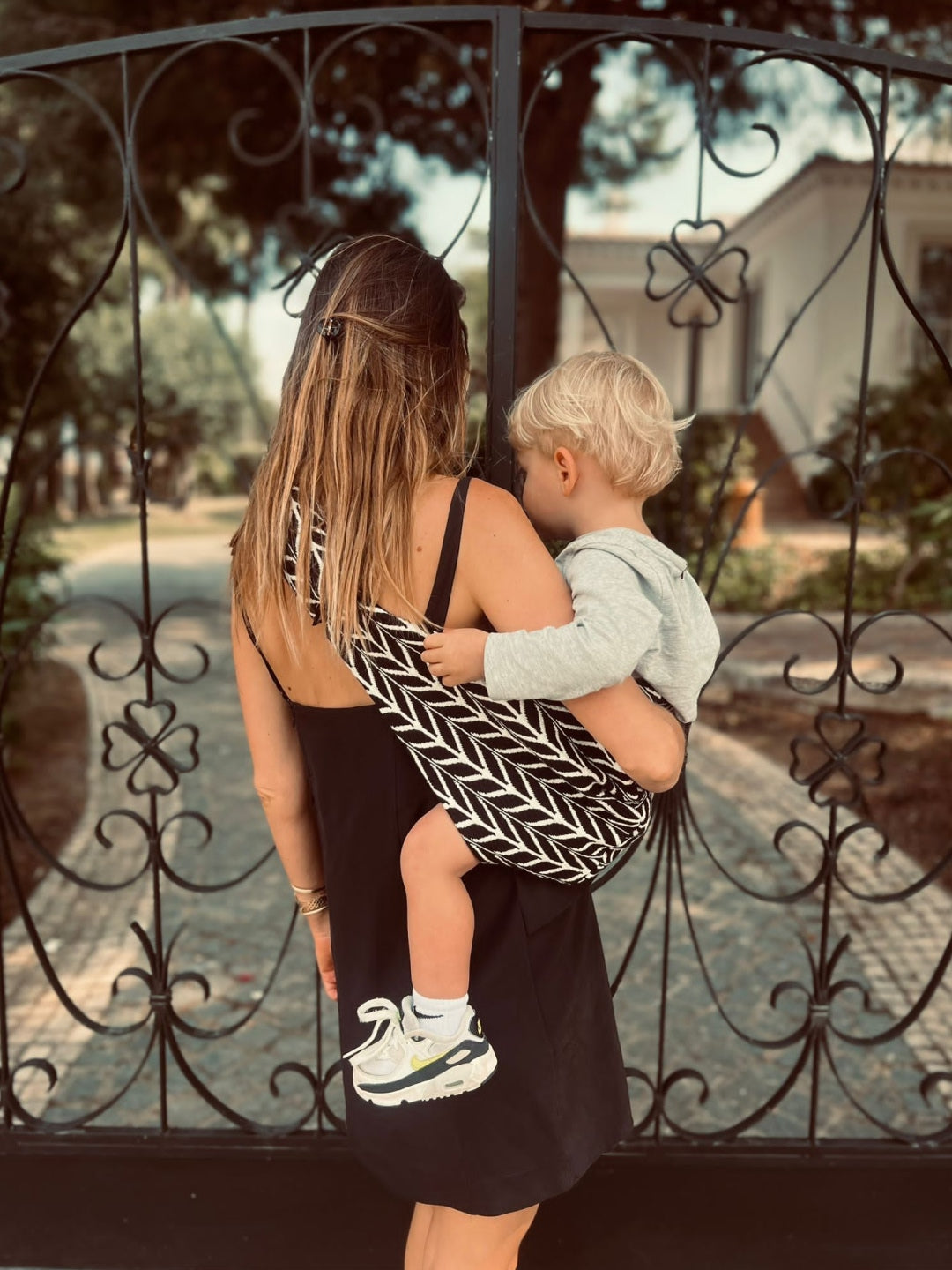 Wildride toddler swing carrier Feather, Wildride väikelapse kandekott Feather