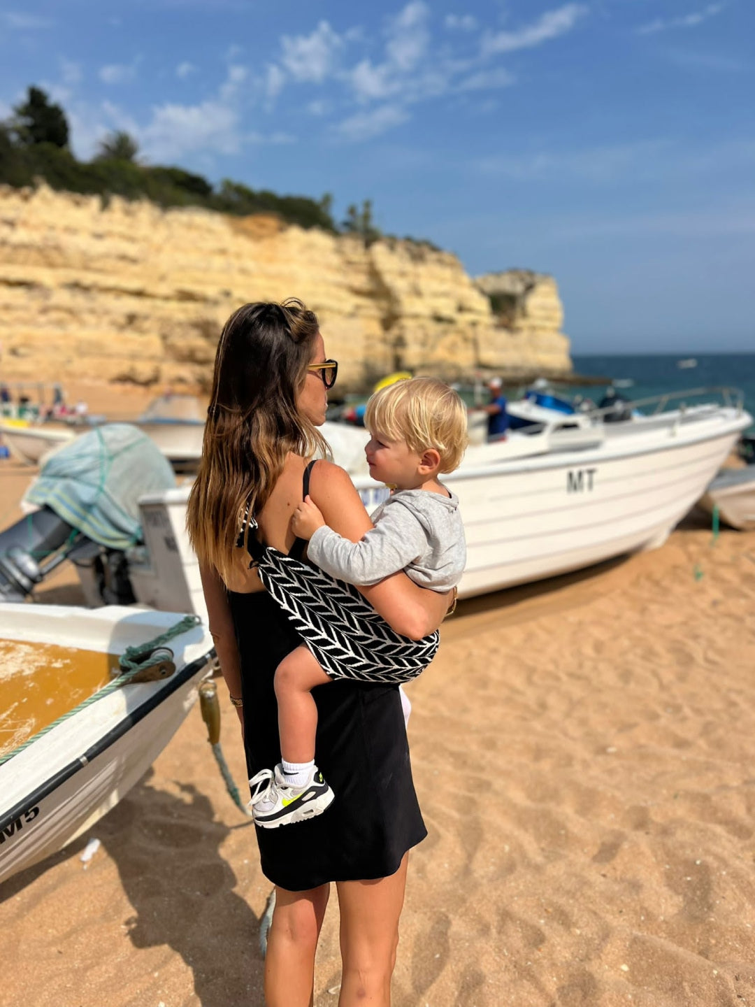 Wildride toddler swing carrier Feather, Wildride väikelapse kandekott Feather