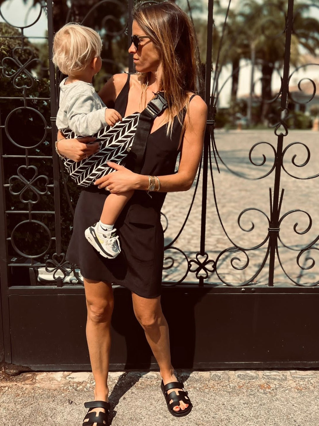 Wildride toddler swing carrier Feather, Wildride väikelapse kandekott Feather