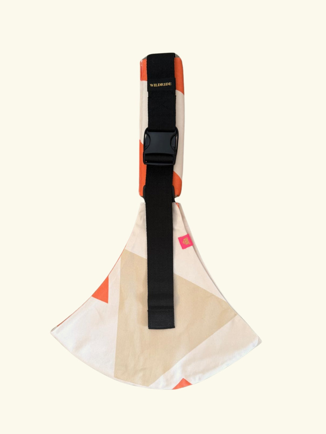 Wildride toddler swing carrier, Marie Marie x Wildride Orange Graphic, Wildride väikelapse kandekott Orange Graphic