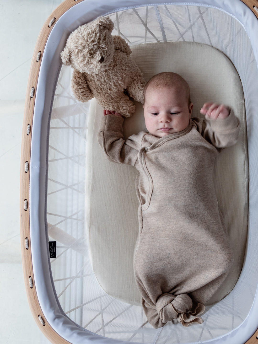 Babyluv Studio Merino Sleeping Gown, Babyluv Studo meriinovillane magamiskott beebile