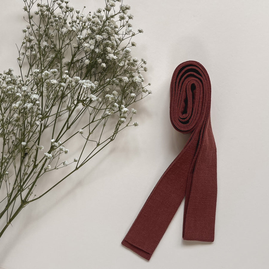 Haruu 100% Linen Kimono Belt, Haruu 100% linane kimono vöö