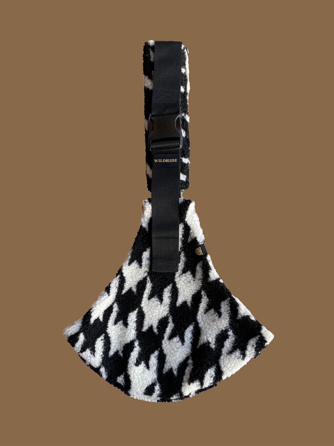Wildride Toddler Swing Carrier - Houndstooth Teddy, Wildride väikelapse kandekott – Houndstooth Teddy