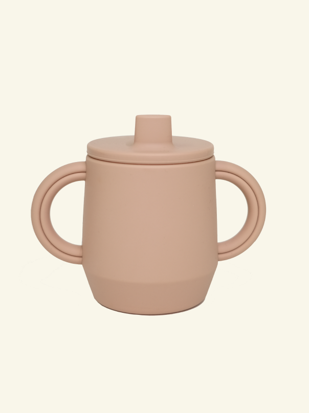 Atelier Keen Silicone Sippy Cup, Atelier Keen silikoonist sangadega joogitops, Nude
