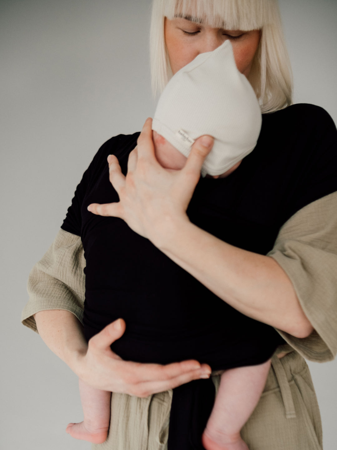 Babyluv Studio bamboo baby wrap Black Diamond, Babyluv Studio bambusest kandelina Black Diamond