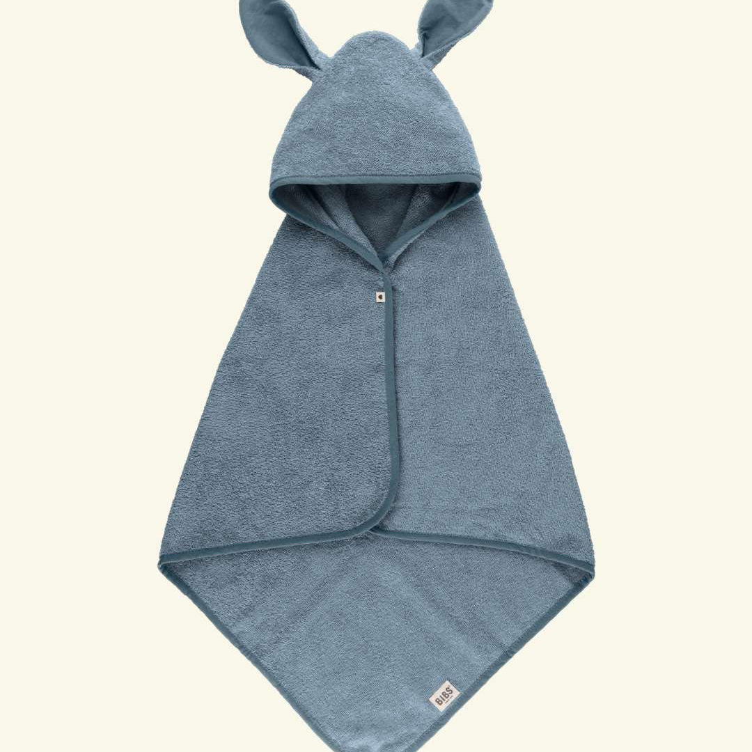 BIBS Kangaroo Hoodie Towel - Baby, BIBS Kangaroo kapuutsiga vannirätik