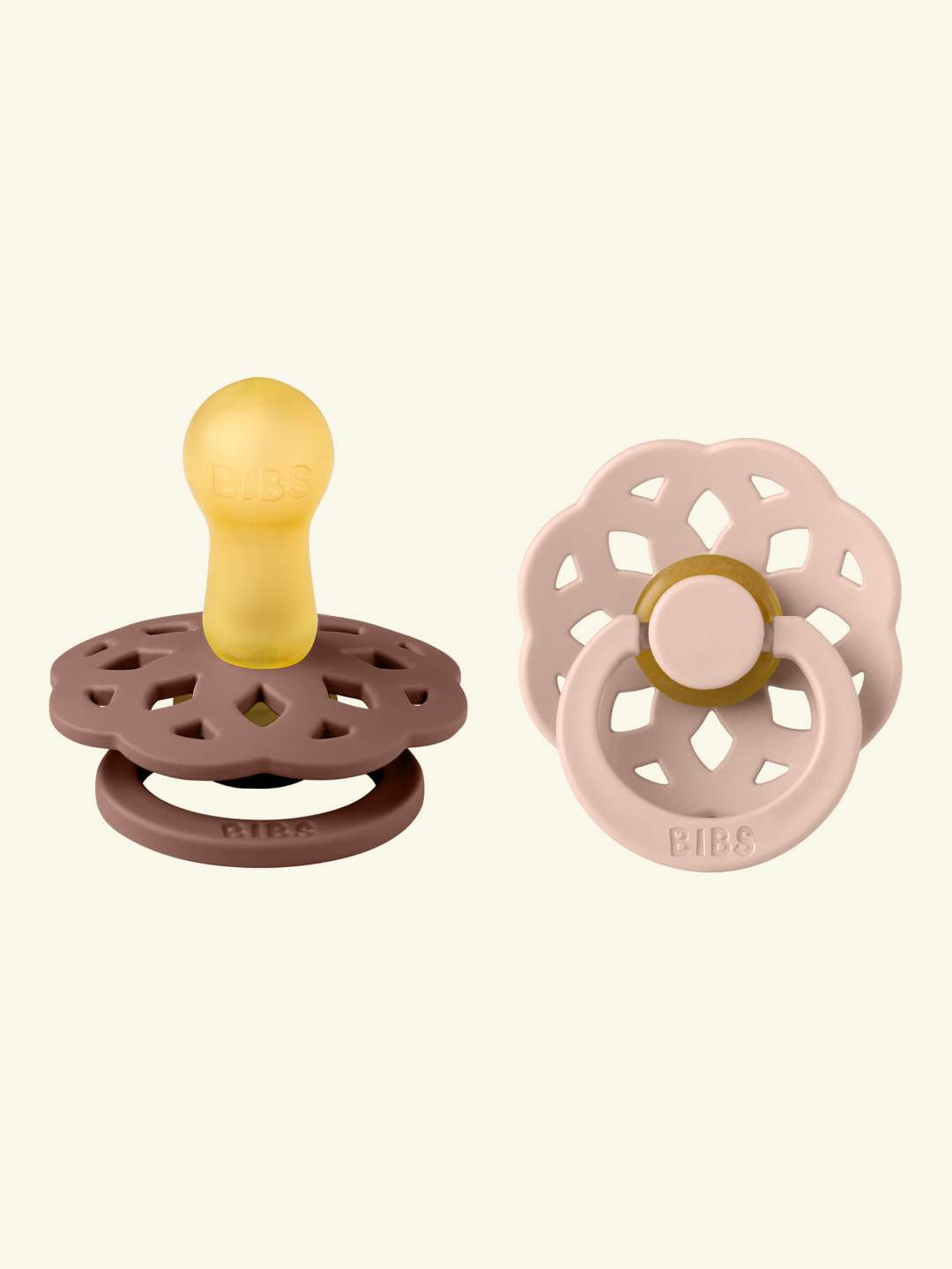 BIBS Boheme Pacifiers, BIBS Boheme lutid, naturaalsest kummist lutid