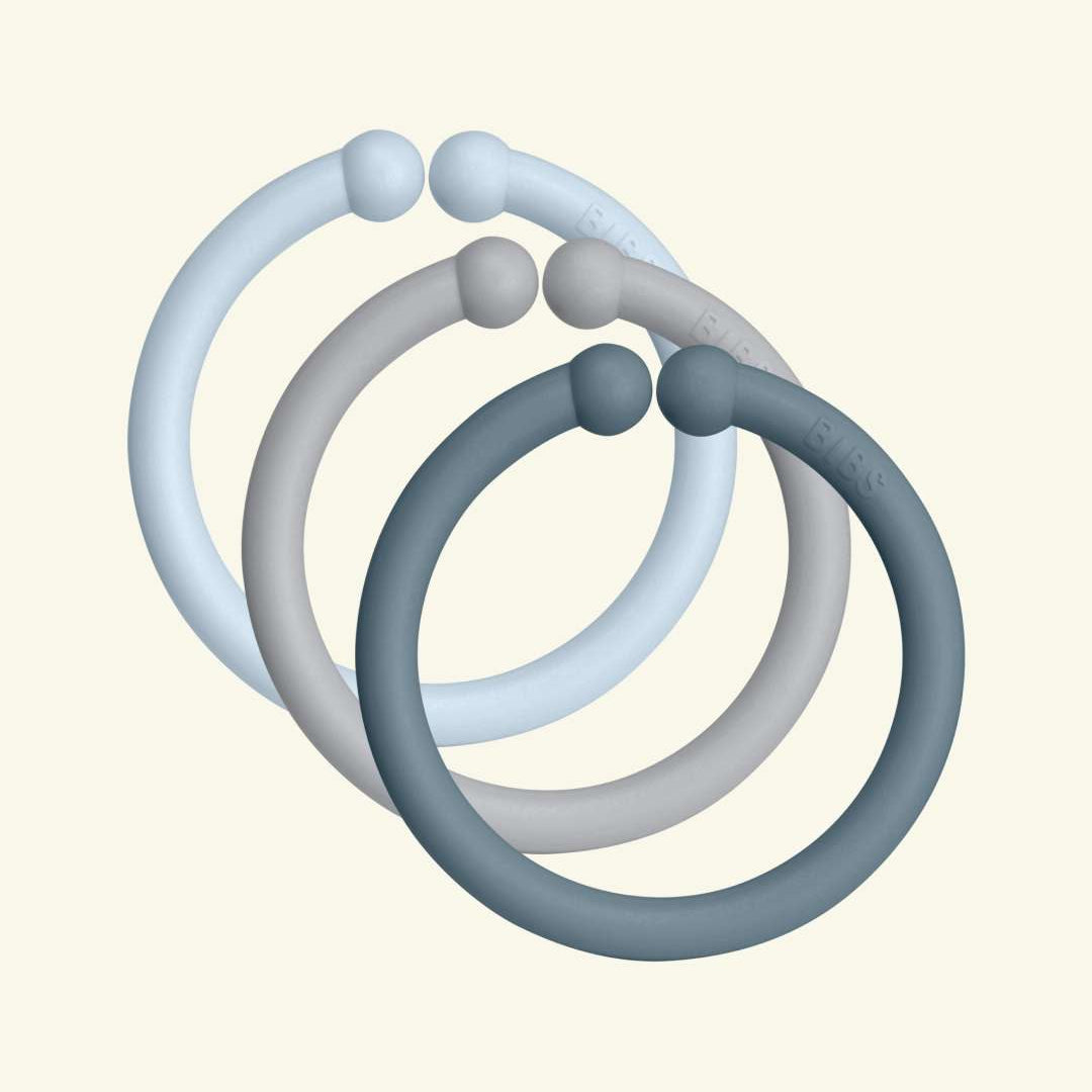 BIBS Loops, BIBS rõngad mängimiseks, närimiseks, riputamiseks