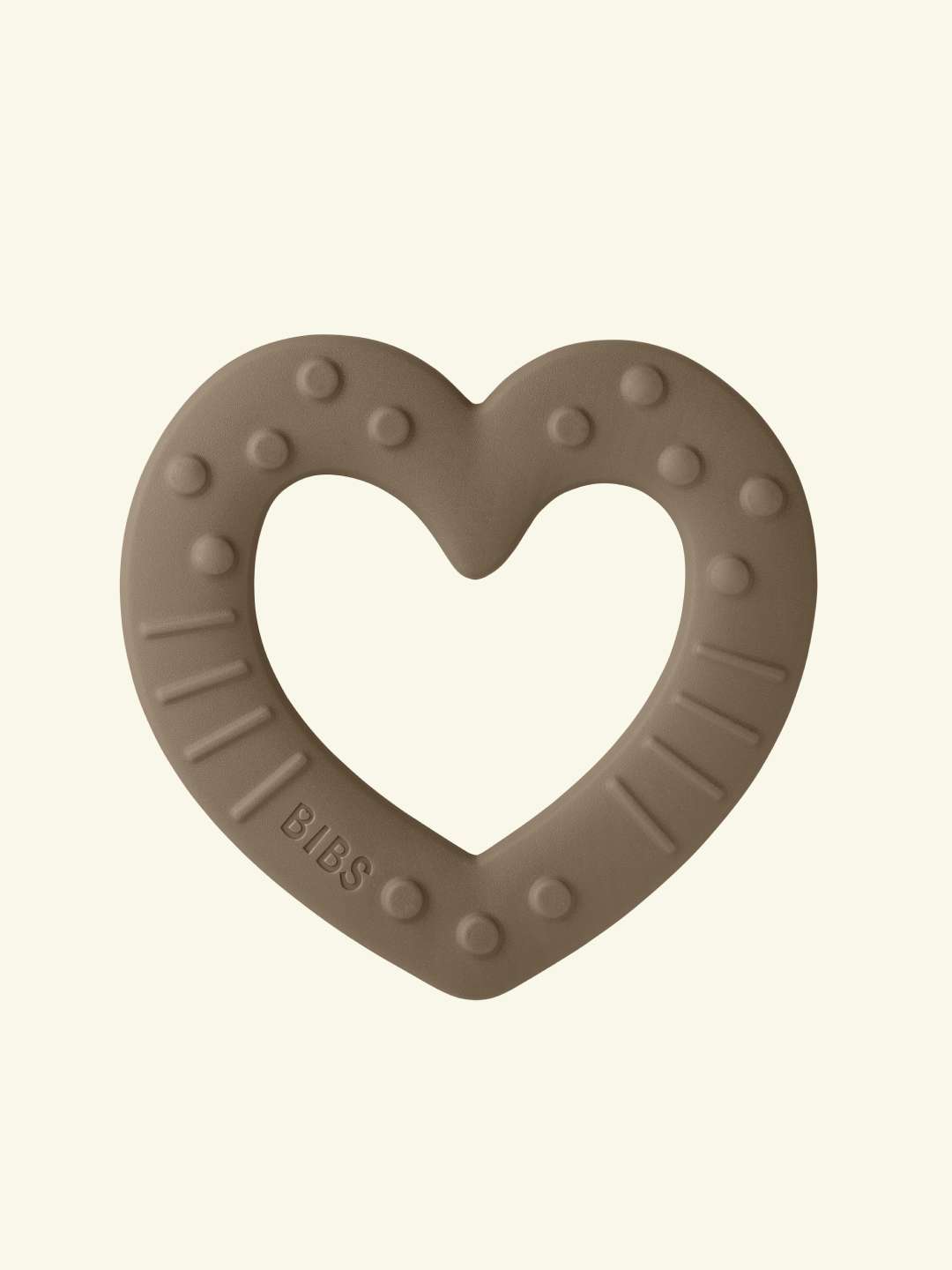 BIBS Baby Bitie Teether heart, BIBS Baby Bitie närimisrõngas süda