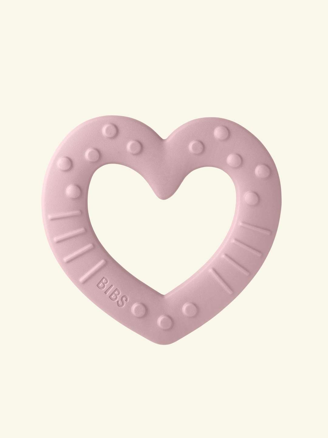 BIBS Baby Bitie Teether heart, BIBS Baby Bitie närimisrõngas süda