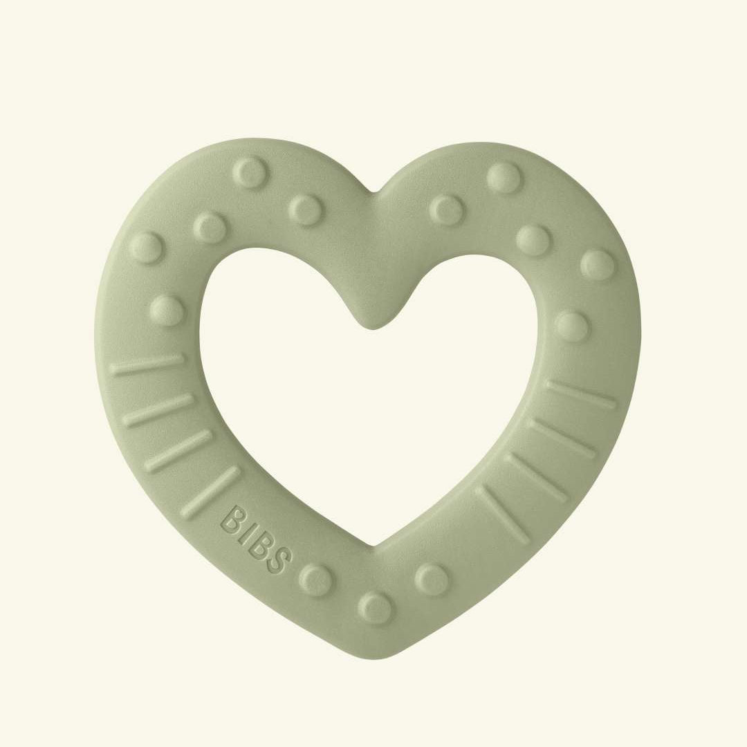 BIBS Baby Bitie Teether heart, BIBS Baby Bitie närimisrõngas süda
