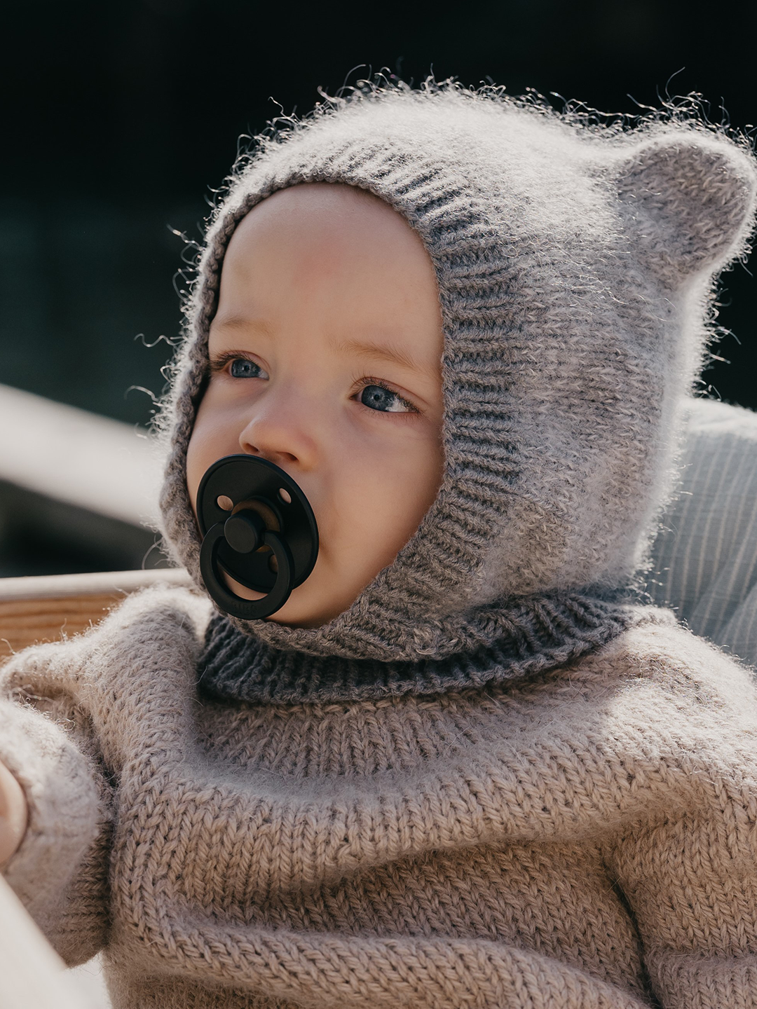 BIBS Colour Round pacifiers, BIBS Colour Round lutid, looduslikust kummist lutid, all-groups