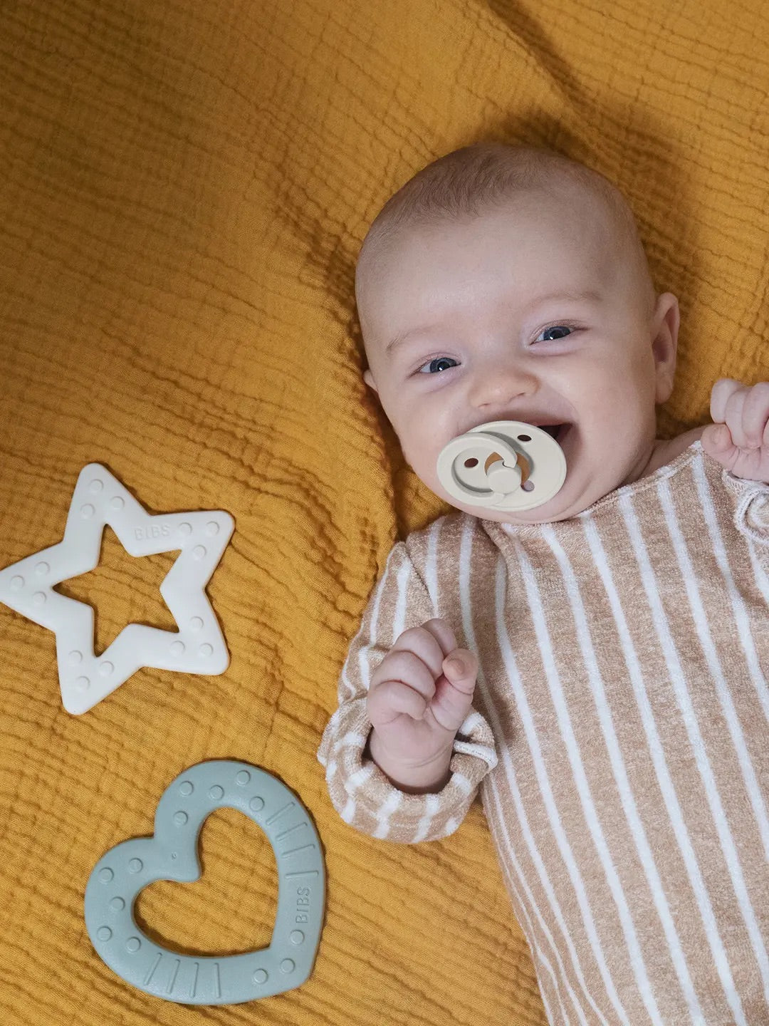 BIBS Baby Bitie Teether heart, BIBS Baby Bitie närimisrõngas süda, all-groups