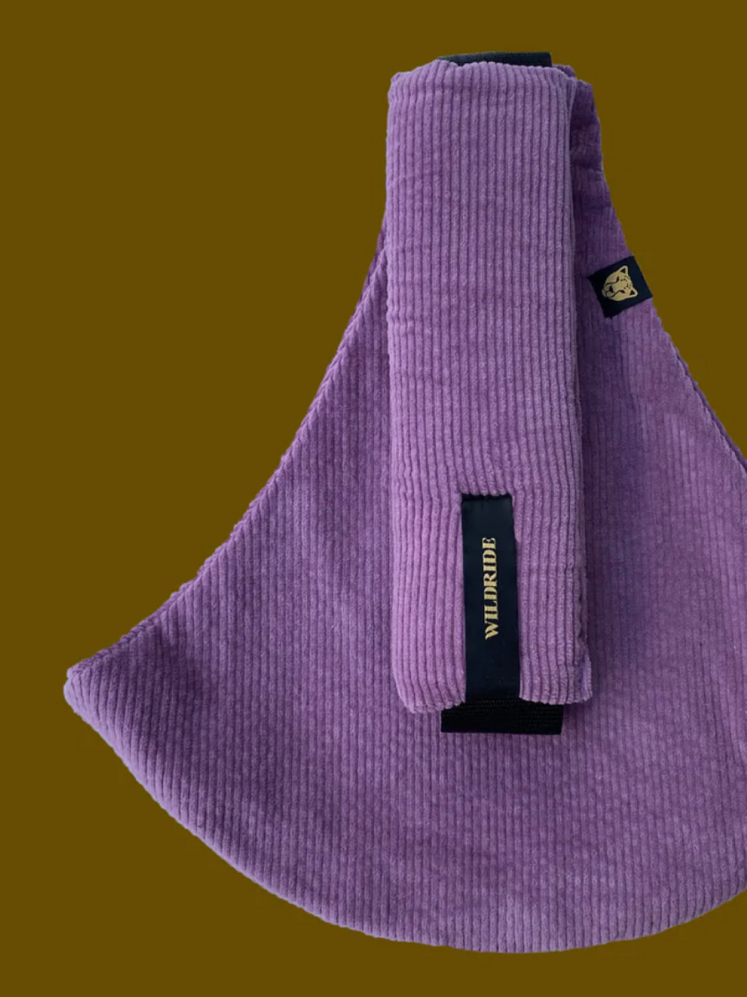 Wildride Toddler Swing Carrier - Lila Rib, Wildride väikelapse kandekott – Lila Rib