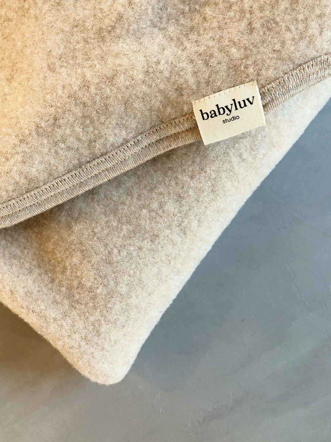 Babyluv Studio Merino Wool Baby Blanket, Babyluv Studio meriinovillane beebitekk