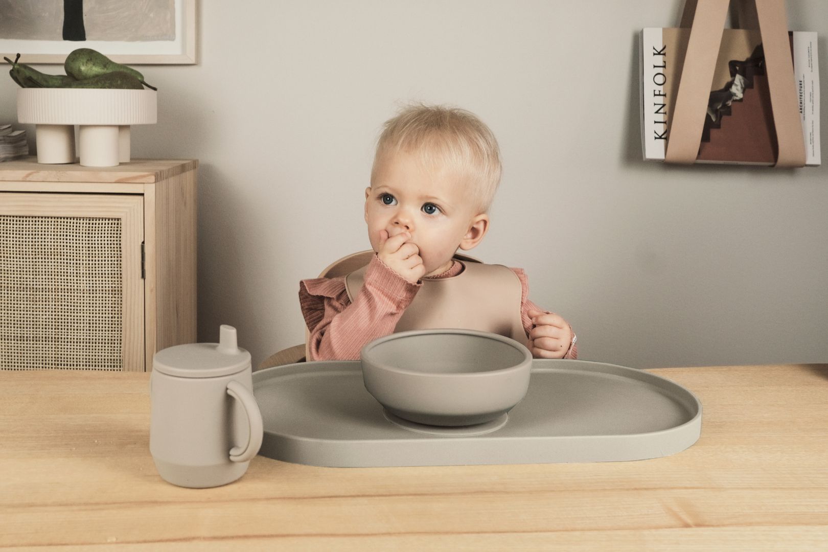 Atelier Keen children's silicone tableware, beebi silikoonist sööginõud