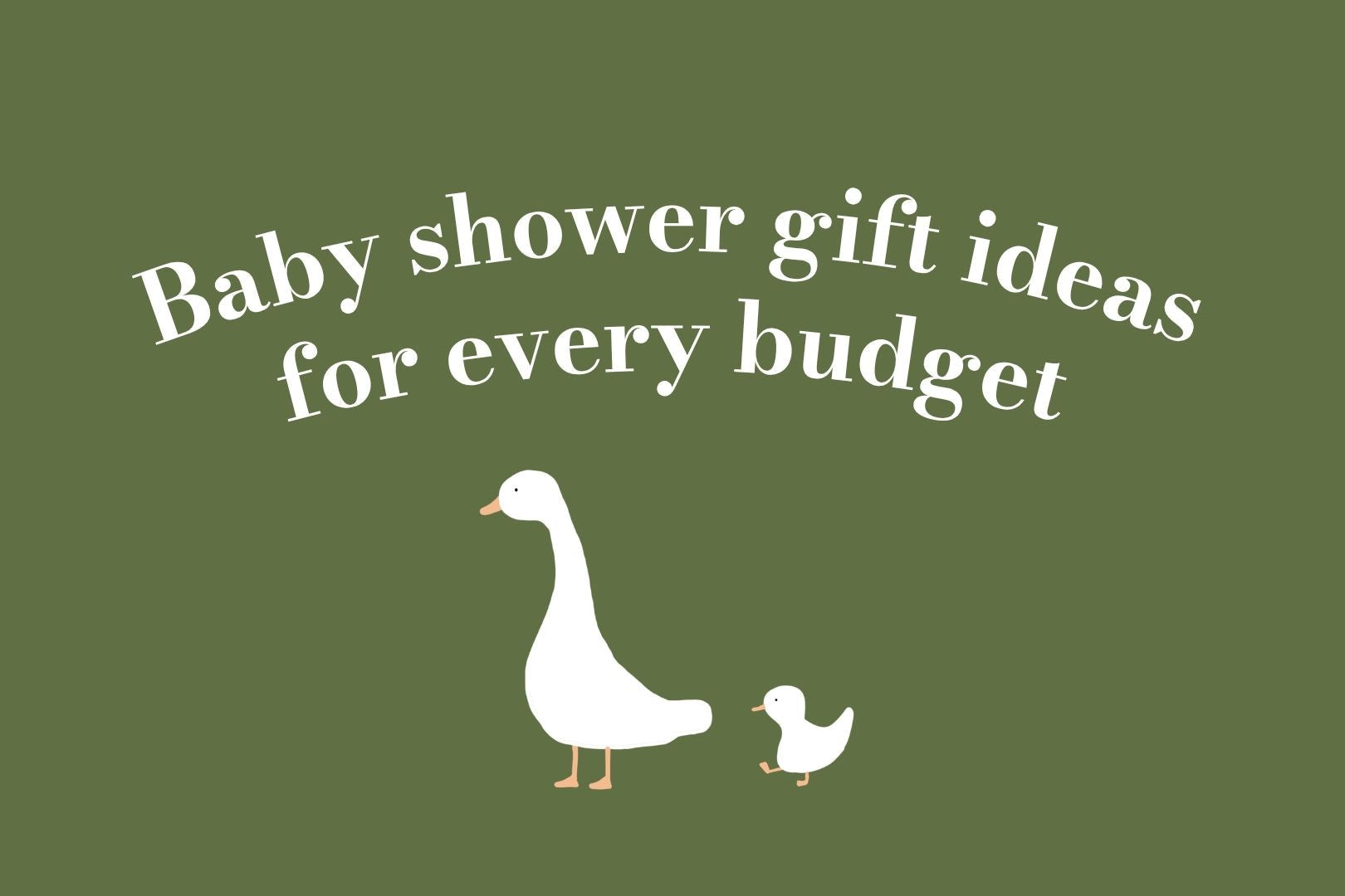 Baby Shower & Newborn Celebration Gift Ideas For Every Budget